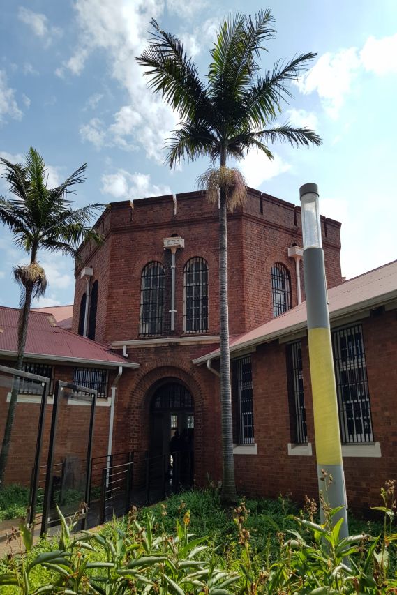 The beautiful Panopticon design of the Women's Gaol at Constitution Hill in Johannesburg The beautiful Panopticon design of the Women's Gaol at Constitution Hill in Johannesburg